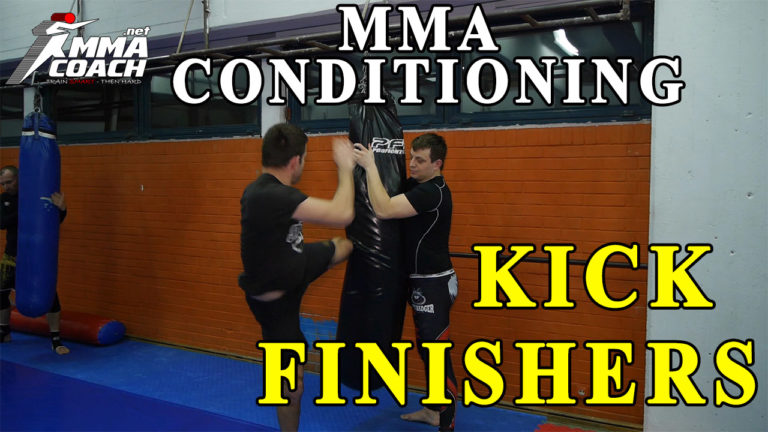 MMA conditioning – kick finishers