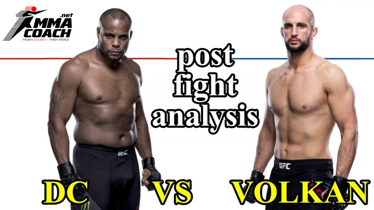 Daniel Cormier VS Volkan Oezdemir – Post Fight Analysis