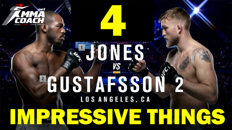 Jones VS Gustafsson 2 – Four Things That Have Impressed Me