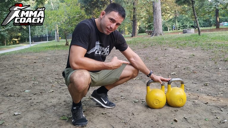 My kettlebell circuit for MMA
