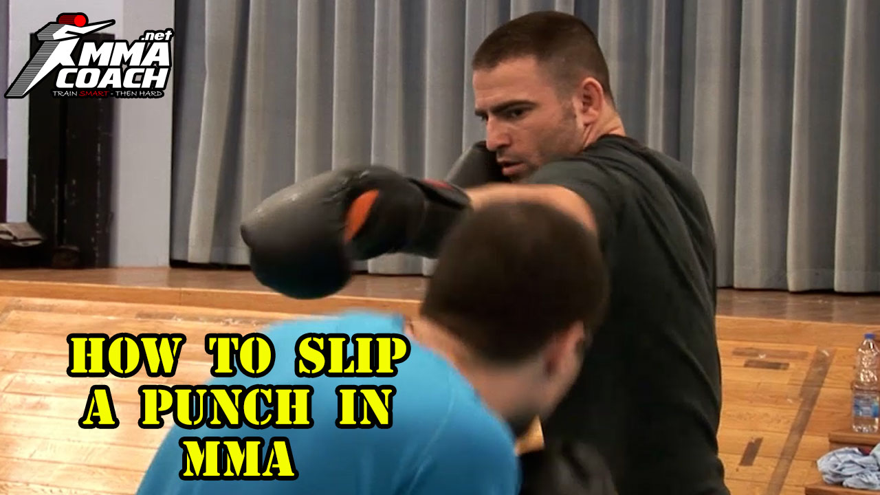 How to slip a punch in MMA