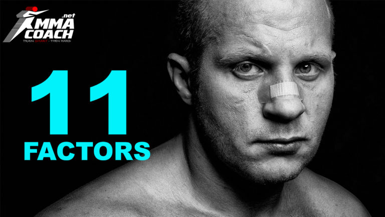 What does it take to be an MMA fighter – 11 factors