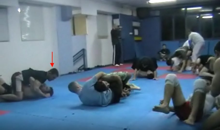 Back in the day - training on thin puzzle mats in a basement