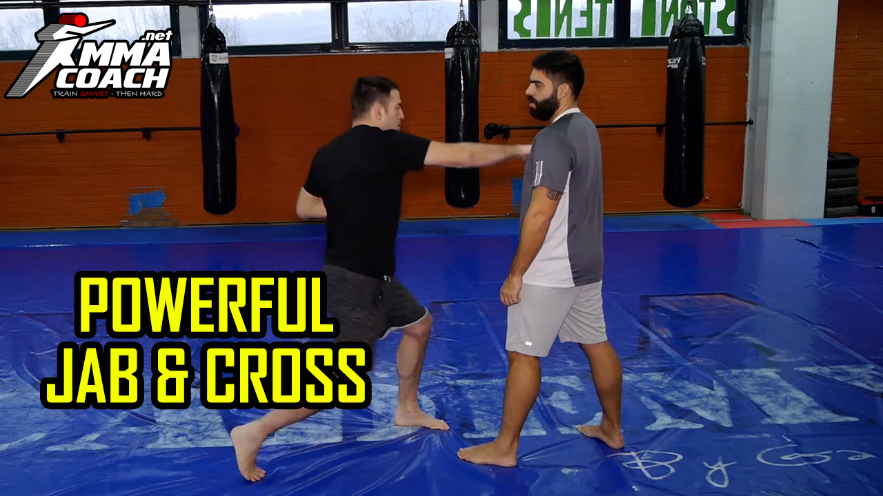 Exercises for a powerful jab and cross in MMA
